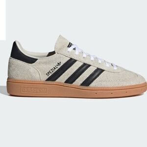 adidas Spezial Cream and Black Sneakers